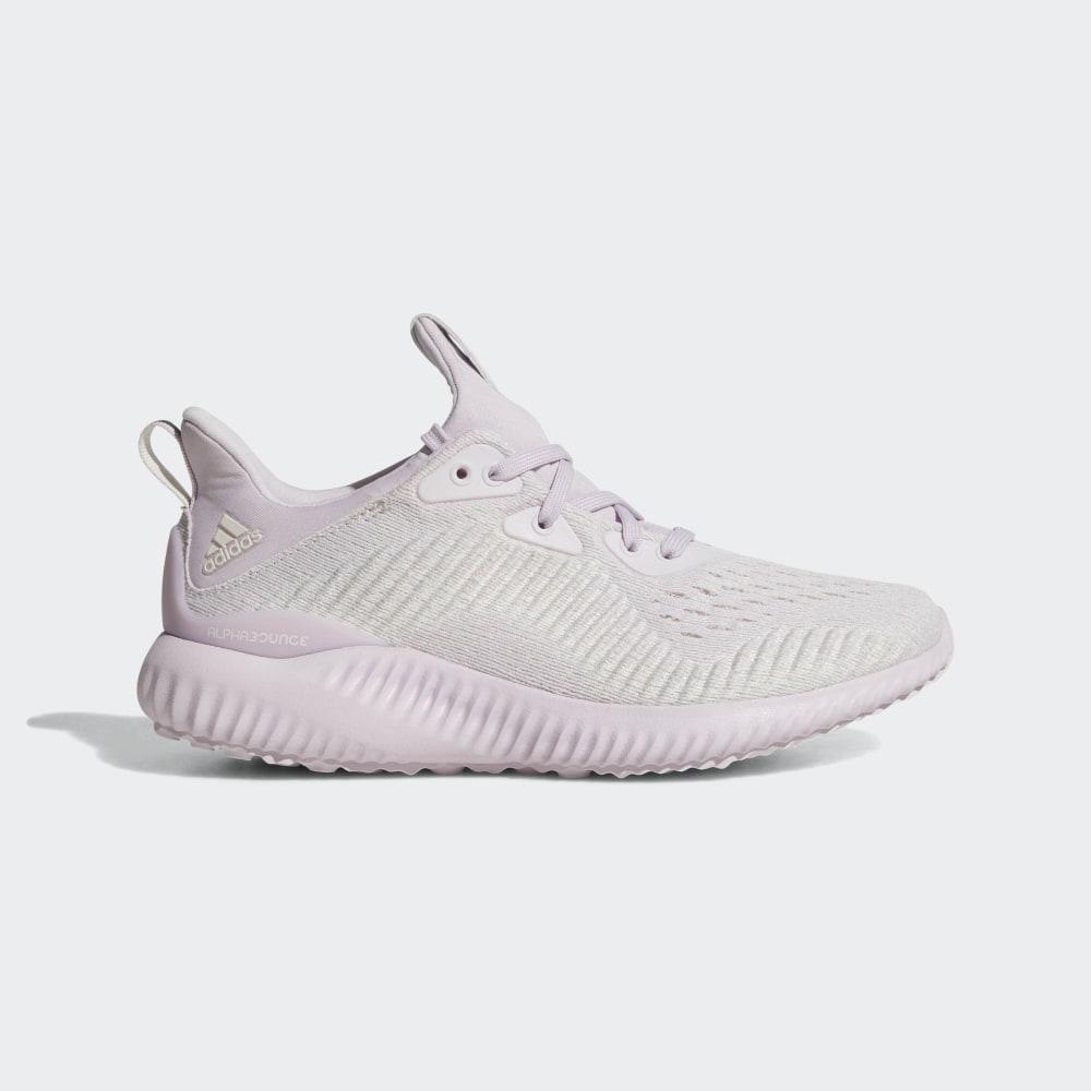 Adidas Boys' Alphabounce EM Running Shoes Pink/White Ireland B27955